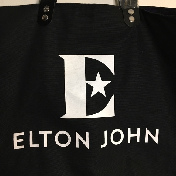 Elton John VIP Canvas Tote Bag Farewell Yellow Brick Road Final Tour 2019-22 New - Picture 2 of 4